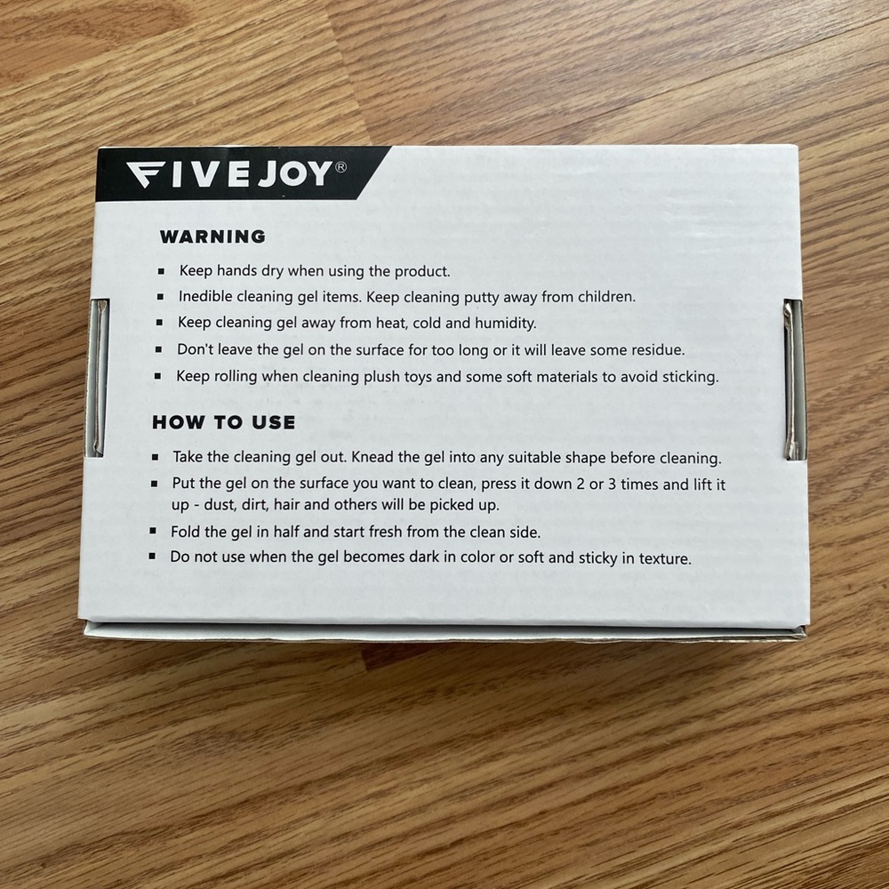 Fivejoy cleaning gel 4 pack - Picture 6 of 11